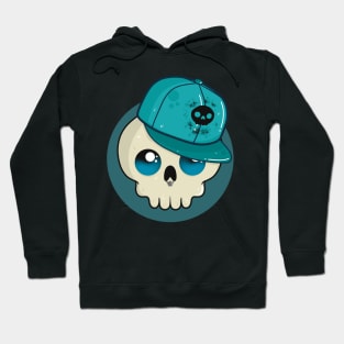 Cute Skull with SnapBack Cap Hoodie